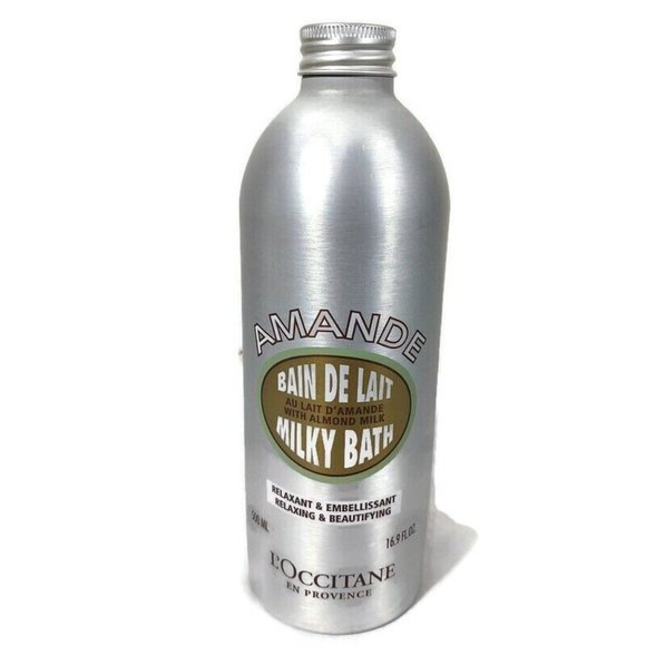 COPY - L'Occitane Almond Milky Bath Almond Milk Relaxing & Beautifying 16.9oz N…
